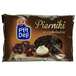 WIODĄCA MARKA P'tit Deli Pierniki w czekoladzie 700 g