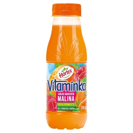 HORTEX Vitaminka Sok Malina Marchew Jabłko 300 ml