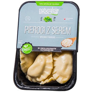 NATURALNIE SMACZNE Pierogi z serem 400 g