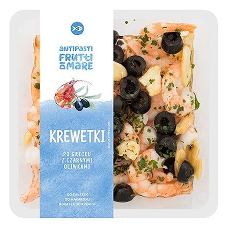 MIRKO Krewetki po grecku z czarnymi oliwkami 150 g