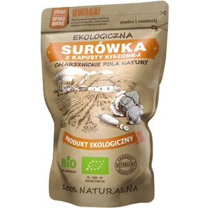 CHARSZNICKIE POLA NATURY Surówka z kapusty kiszonej BIO 650 g