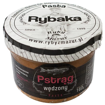 RYBY Z MAZUR Pasta Rybaka Pasta z pstrąga wędzonego 160 g
