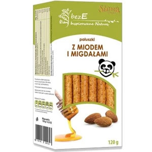 STEMA bezE Paluszki z miodem i migdałami 120 g