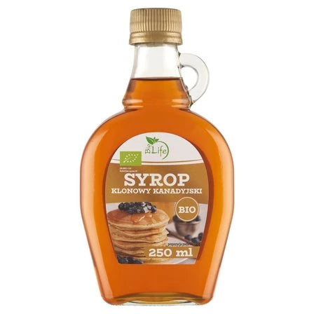 BIOLIFE Syrop klonowy kanadyjski bio 250 ml