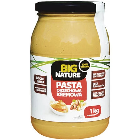 BIG NATURE Pasta orzechowa kremowa 1 kg