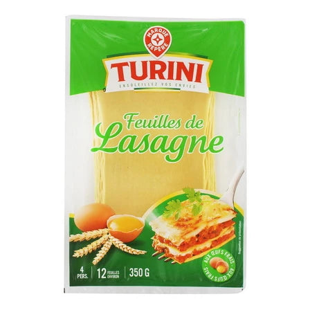 WIODĄCA MARKA Turini Świeży makaron lasagne 350 g