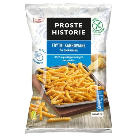 PROSTE HISTORIE Frytki karbowane do piekarnika 2 kg