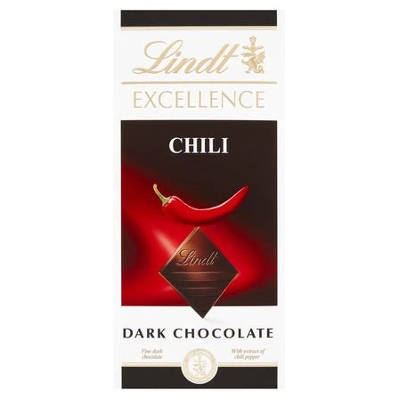 LINDT Excellence Czekolada ciemna z ekstraktem z papryki chili 100 g