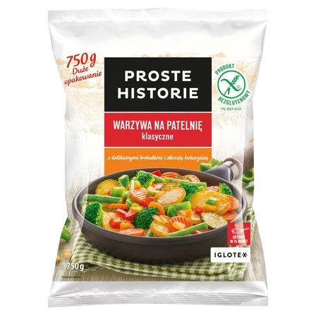 PROSTE HISTORIE Warzywa na patelnię klasyczne 750 g