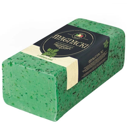 Z WIEJSKIEGO DWORKU Ser Magnacki z zielonym pesto 1 kg
