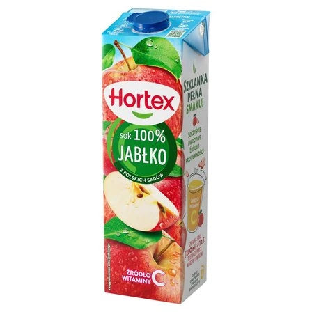 HORTEX Sok 100% jabłko 1 L