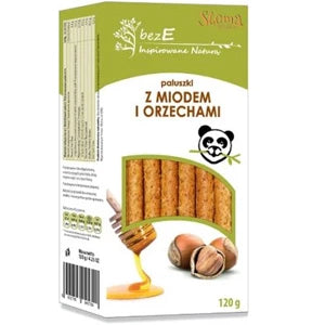 STEMA bezE Paluszki z miodem i orzechami 120 g