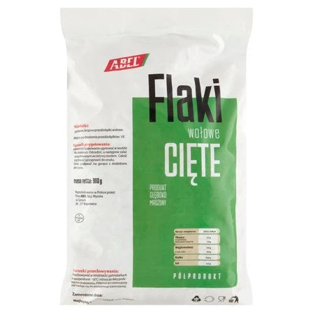ABEL Flaki wołowe cięte 900 g