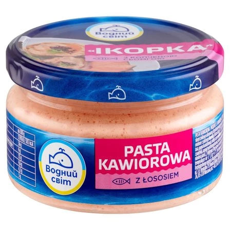 WODNYJ ŚWIT Pasta kawiorowa z łososiem 160 g