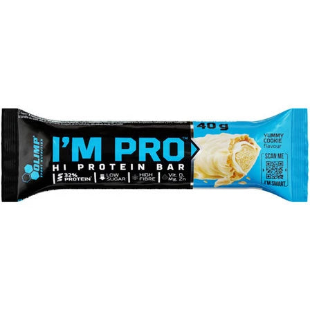 OLIMP I'M PRO Protein Bar Baton wysokobiałkowy smak ciasteczko 40 g