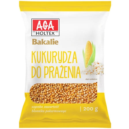 AGA Kukurydza do prażenia Popcorn 200 g