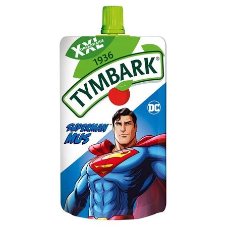 TYMBARK Superman Mus jabłko banan mango kaki marchew kalamansi 170 g