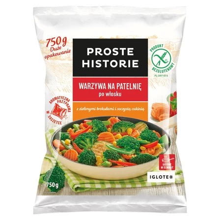 PROSTE HISTORIE Warzywa na patelnię po włosku 750 g
