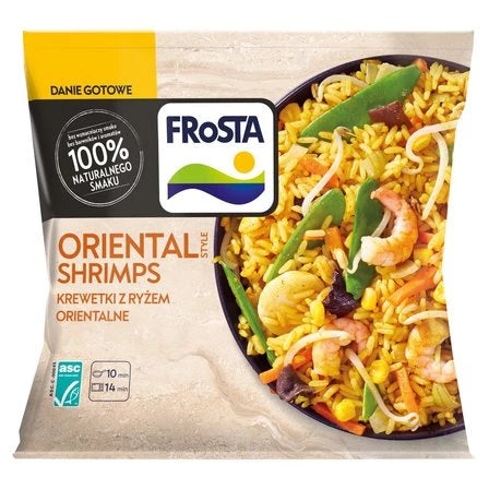FRoSTA Krewetki z ryżem w stylu orientalny 450 g