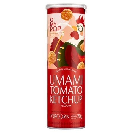O MY POP Popcorn o smaku ketchupu 70 g