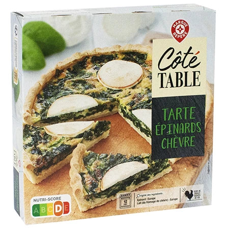 WIODĄCA MARKA Cote Table Tarta ze szpinakiem i serem kozim 400 g