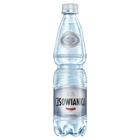 CISOWIANKA Naturalna woda mineralna gazowana niskosodowa 0.5 L