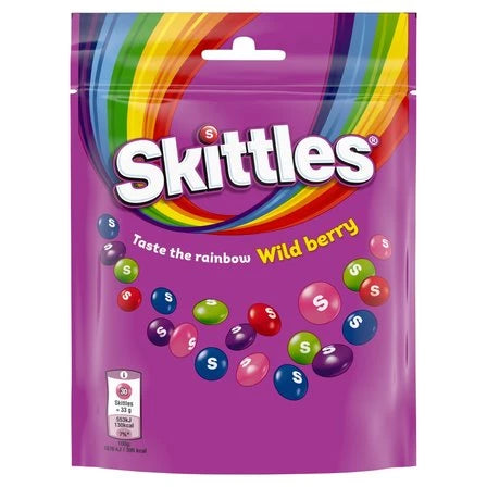 SKITTLES Wild Berry Cukierki do żucia 152 g