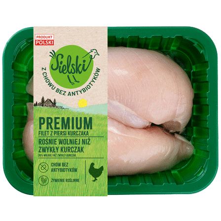 SIELSKI Filet z kurczaka z chowu bez antybiotyków 1 kg